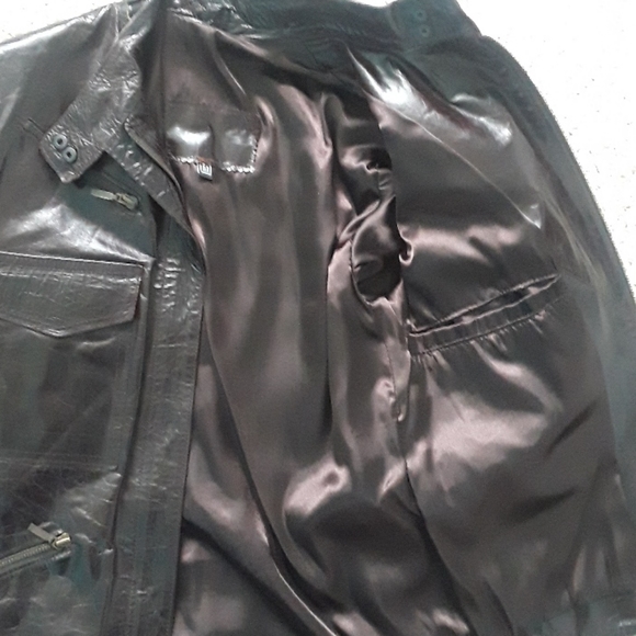 Leather Jacket/ real leather - Picture 7 of 8